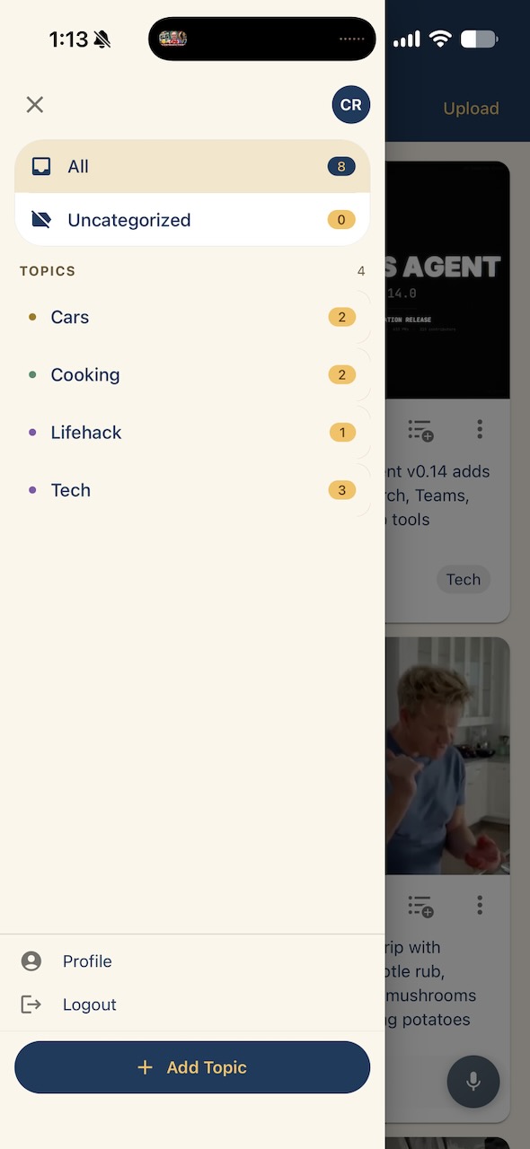 PostMine categories